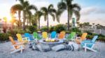 Colored Adirondack chairs at Camp Margaritaville - thumbnail