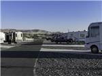 View larger image of A row of paved RV sites at 12 TRIBES LAKE CHELAN CASINO  RV PARK image #4