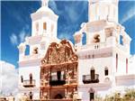 Exterior of nearby San Xavier del Bac Mission at PALO VERDE ESTATES - thumbnail