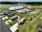 Amazing aerial view of the campground at CHAMPIONS RUN LUXURY RV RESORT - thumbnail