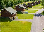 Row of cabins - thumbnail