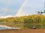 Two rainbows over the lake at QUINEBAUG COVE RESORT - thumbnail