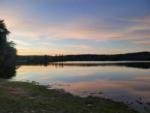 Another view of the lake at sunset at QUINEBAUG COVE RESORT - thumbnail