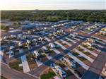 An aerial view of the concrete RV sites at Jetstream RV Resort at Stone Oak Ranch - thumbnail