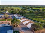 Aerial view of the some of the sites at Jetstream RV Resort at Stone Oak Ranch - thumbnail