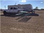 View larger image of One of the sites with a picnic bench at CLOVIS POINT RV STABLES  STORAGE image #2