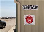 The office with a Good Sam Park sign at CLOVIS POINT RV STABLES & STORAGE - thumbnail