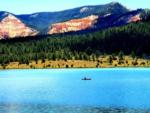 Lake at site Bryce Valley Ranch RV and Horse Park - thumbnail