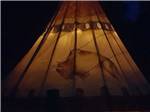 View larger image of One of the rental teepees at ELLENSBURG KOA JOURNEY image #11
