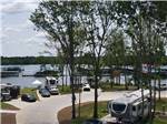 A round about near the water at FOUR CORNERS RV RESORT - thumbnail