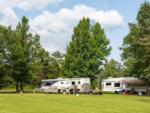 RV campground with parked RVs at TALLADEGA PIT STOP RV PARK & CAMPGROUND - thumbnail