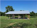 View larger image of Pavilion under blue sky at MOUNTAIN TOP RETREAT CABINS  CAMPGROUND image #11