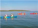 People canoeing on West Bay at WEST BAY ACADIA RV CAMPGROUND - thumbnail