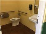 View larger image of One of the clean restrooms at PARKSIDE RV PARK image #3