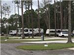 View larger image of Trailers parked onsite at BILOXI BAY RV RESORT AND MARINA image #7