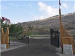 View larger image of Open gates at entrance at SUMMIT RV RESORT image #5