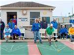 View larger image of People playing shuffleboard at ENCORE LEISURE WORLD image #4