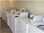 Inside of the laundry room at Whispering Pines RV Resort East and West - thumbnail