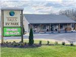The front entrance sign at WHISPERING FALLS RV PARK AND STORE - thumbnail