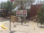 The front entrance sign at SAND HOLLOW RV RESORT - thumbnail
