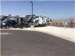 RVs in paved RV sites at SAND HOLLOW RV RESORT - thumbnail