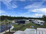 View larger image of An aerial view of the campsites at 30A LUXURY RV RESORT image #1
