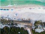 View larger image of An aerial view of the beach at 30A LUXURY RV RESORT image #10