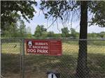 View larger image of The fenced in dog park at BIG OAK RV RESORT image #6
