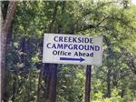 Entry at Creekside Campground - thumbnail
