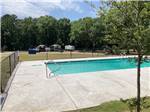 View of park from pool at Creekside Campground - thumbnail