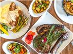 Dinner food served at 1894 restaurant - thumbnail