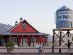 Office and small water tower at Monroe Canyon RV Park - thumbnail