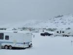 RVs in the snow - thumbnail