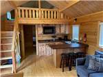 Interior view of the cabin at SPLASH MAGIC RV RESORT BY RJOURNEY - thumbnail