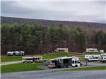 A view of the back in sites at JAMES CREEK RV RESORT BY RJOURNEY - thumbnail