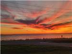 Beautiful sunset over the beach at PORT ST JOE RV RESORT - thumbnail