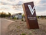 The front entrance sign at VILLAGE CAMP FLAGSTAFF - thumbnail