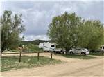 Dirt road leading to RV sites at BV OVERLOOK CAMP & LODGING - thumbnail