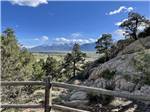 Gorgeous views of distant mountains at BV OVERLOOK CAMP & LODGING - thumbnail