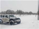 View larger image of A Jeep Rubicon in the snow at GREATSKY CAMPRANCH image #7