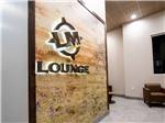 The sign to the lounge at LANDMARK TRAVEL CENTER RV PARK - thumbnail