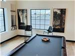 The black pool table at RIVER POINT RV PARK - thumbnail