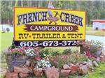 The front entrance sign at FRENCH CREEK RV PARK AND CAMPGROUND - thumbnail