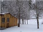 One of the buildings in the snow at FRENCH CREEK RV PARK AND CAMPGROUND - thumbnail