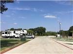 View larger image of Fifth wheel parked in campsite at PHEASANT VALLEY RV PARK image #8