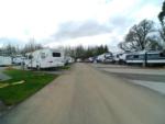 RVs lined up at Valley's Edge RV Park - thumbnail