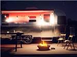 Airstream in a campsite at THE HILL TOP AT BRENHAM RV RESORT - thumbnail