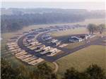 Aerial view of campground at THE HILL TOP AT BRENHAM RV RESORT - thumbnail