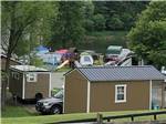 The RV sites by the water at NEW RIVER BRIDGE FAMILY CAMPGROUND - thumbnail