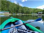 The view from a kayak - thumbnail